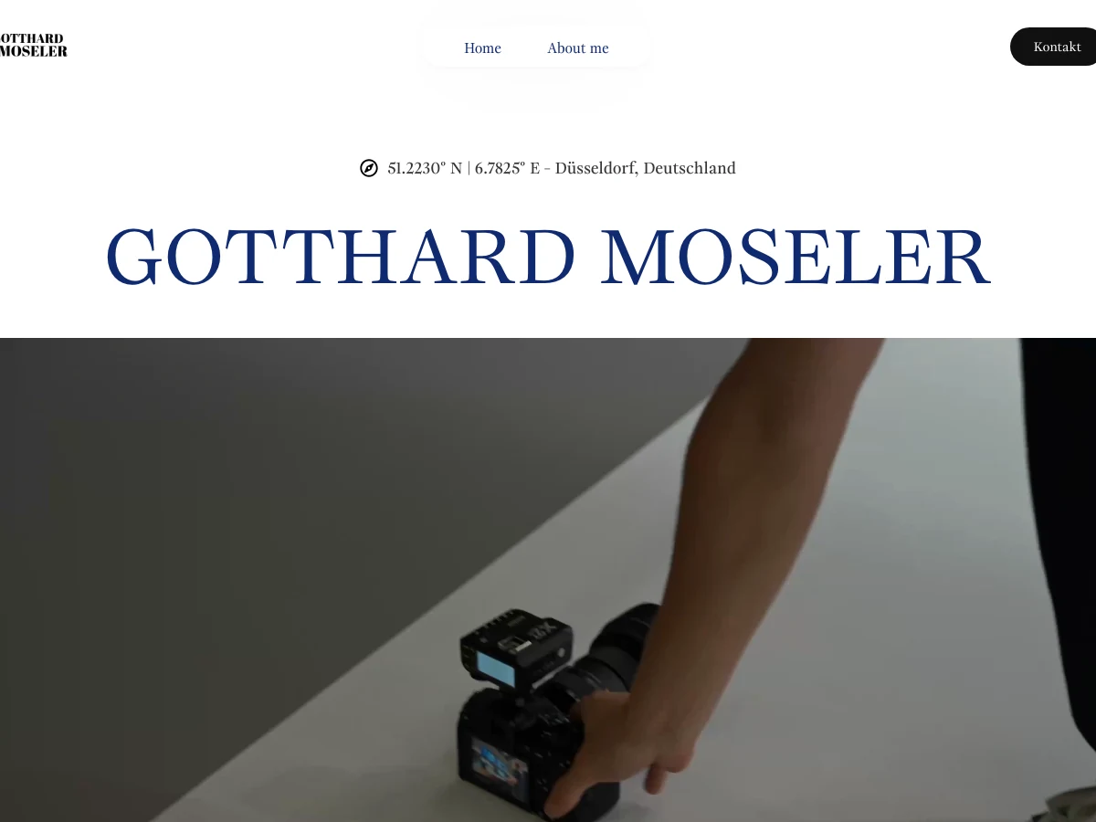 Tablet-Ansicht Gotthard Moseler