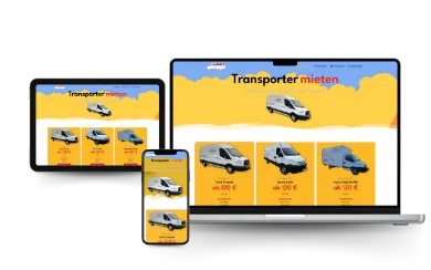 Mobile-Ansicht Haikels Transportservice