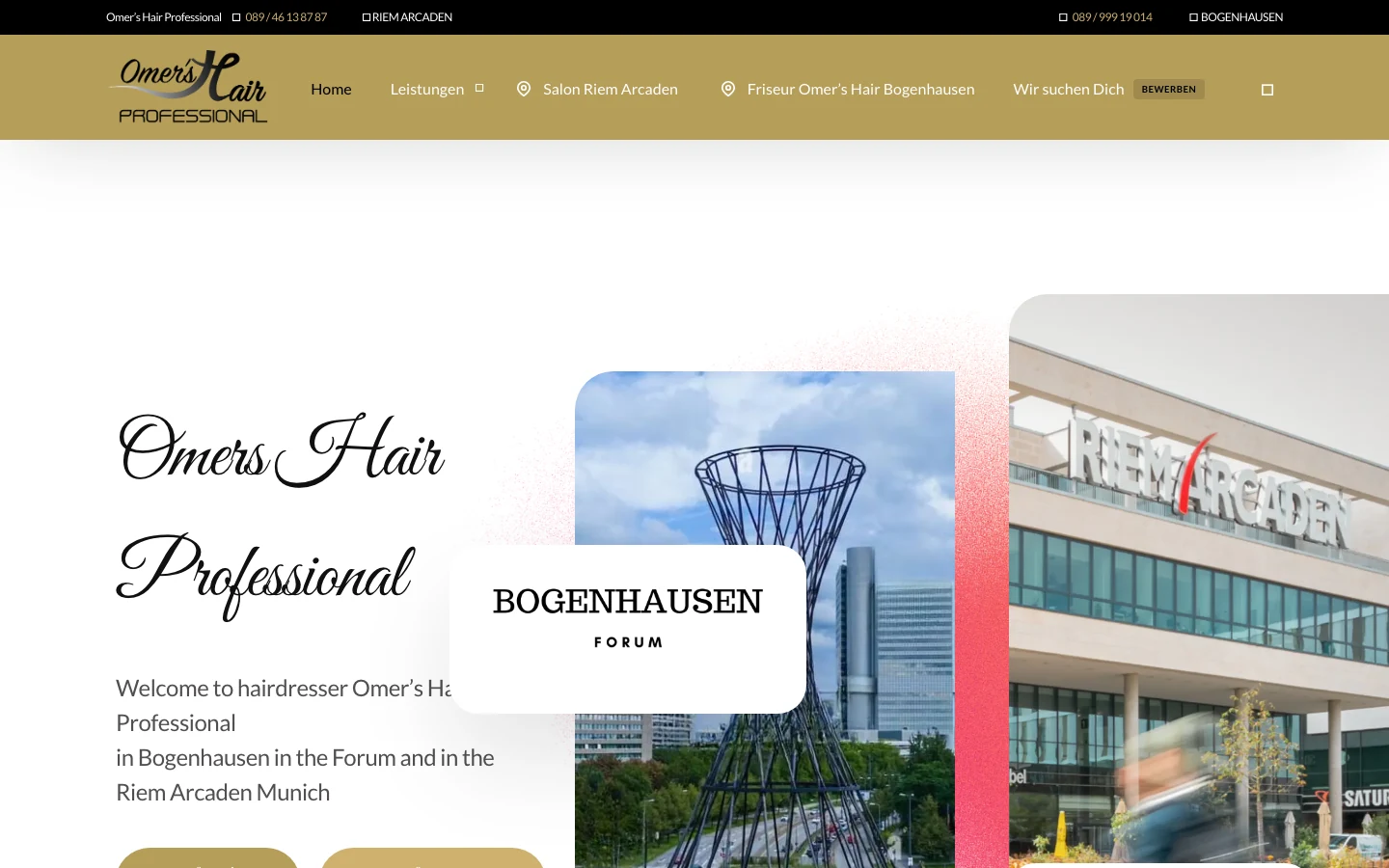 Mockup Omers Hair Professional