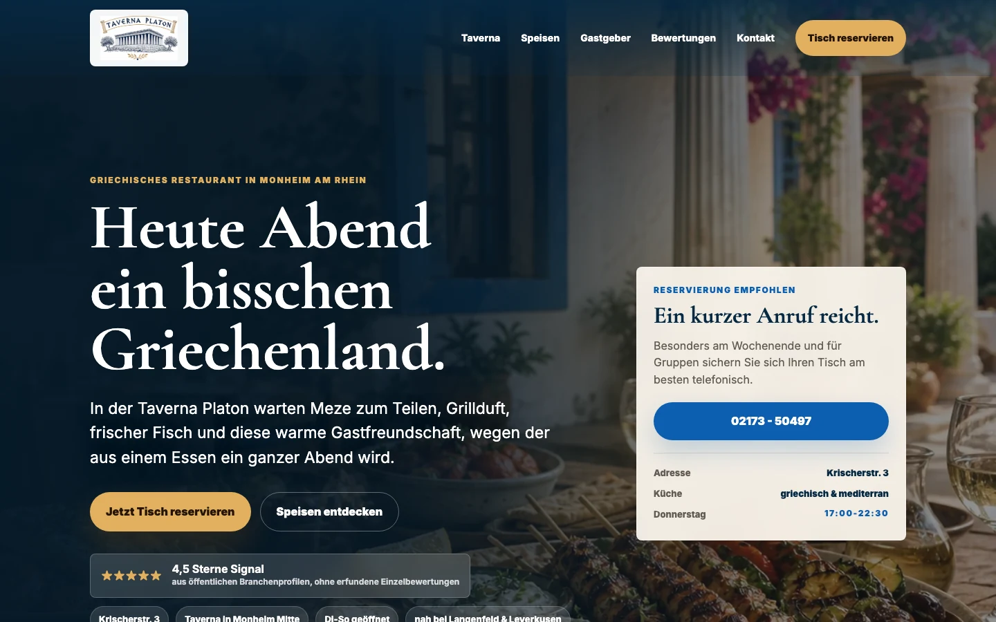 Mockup Taverna Platon